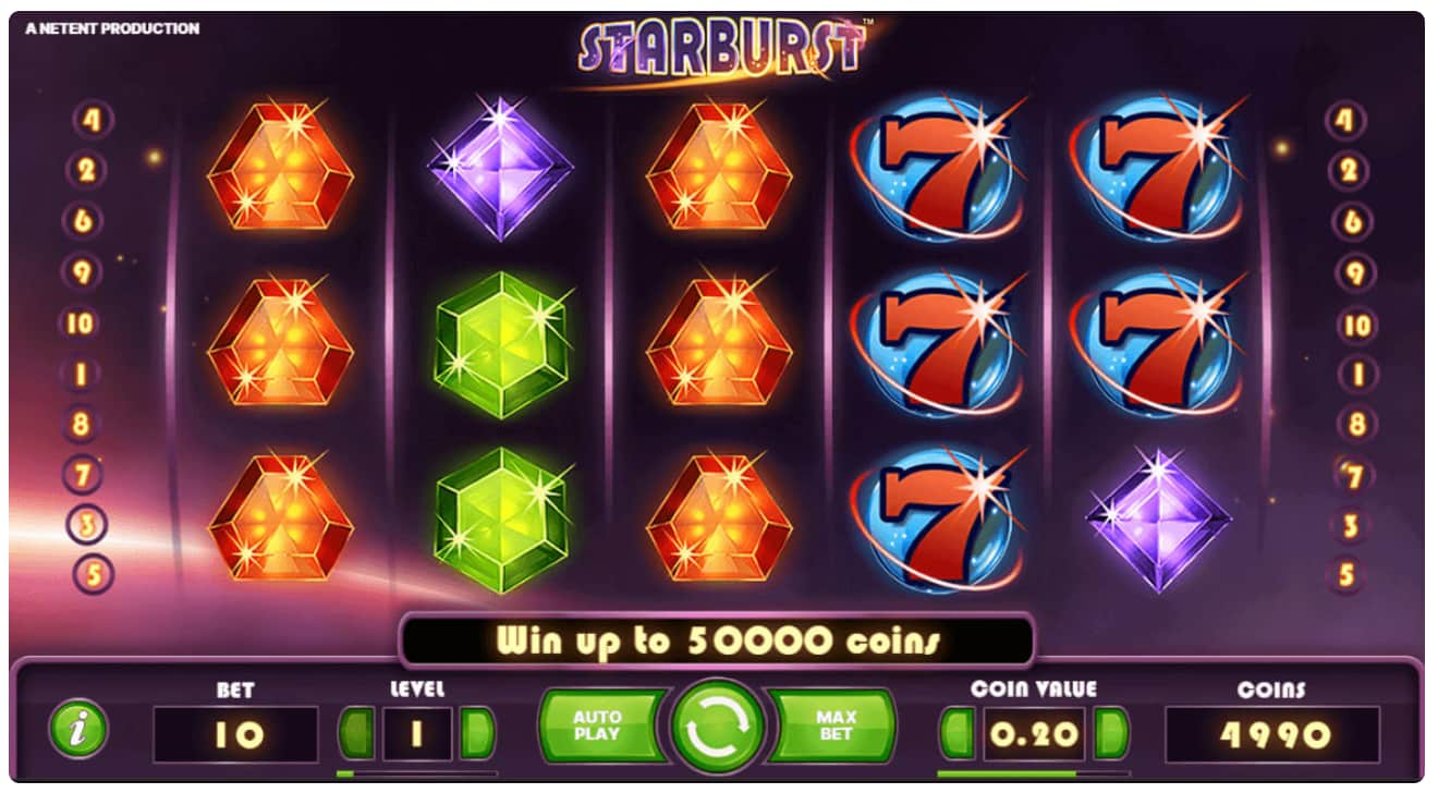 Играть в Starburst 1Win